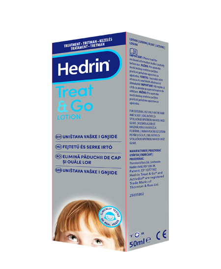 Hedrin Treat&Go Lotiune